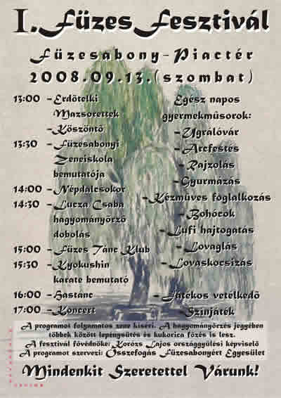 Fesztival plakát